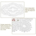 thumbnail image 3 of Salvamanteles de Encaje Unique Bargains 2 Paquetes 12X17 pulgadas blanco, 3 of 7