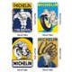 thumbnail image 5 of (Juego 4 Uds) Pintura Hojalata Rectangular Neumático Plano Michelin 20x30cm Serie Still Life, 5 of 9