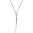 thumbnail image 7 of Bead Bolo Tie Pendant Necklace Silver Clavicle Chain Choker Simple Cool Necklace for Women Daily Wear And Gifting, 7 of 7