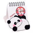 thumbnail image 1 of Visland Desk Calendar Cartoon Panda Pattern 2024 Calendar Manage Time Plan Tasks Mini Calendar for Home School Office, 1 of 1