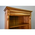 thumbnail image 3 of Crafters and Weavers Legacy Open Bookcase - Light Brown Walnut, 3 of 3