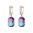 thumbnail image 1 of Mini Square Crystal Earrings Unusual Dangle Earrings Jewelry Drop Earrings, 1 of 5