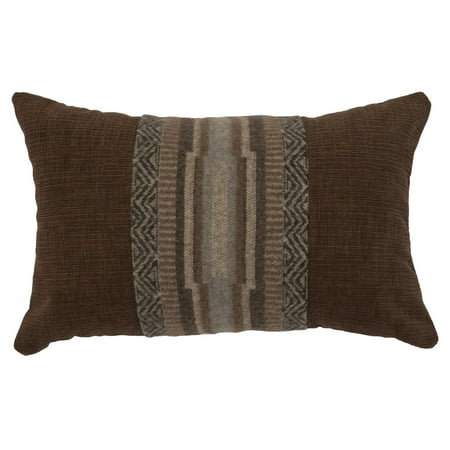 - Wooded River Lodge Lux Geometric Indoor Pillow
