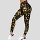 thumbnail image 1 of MKLEKYY Leggings para mujer Pantalones de yoga largos con estampado brillante y estampado Mardi para mujer, 1 of 4