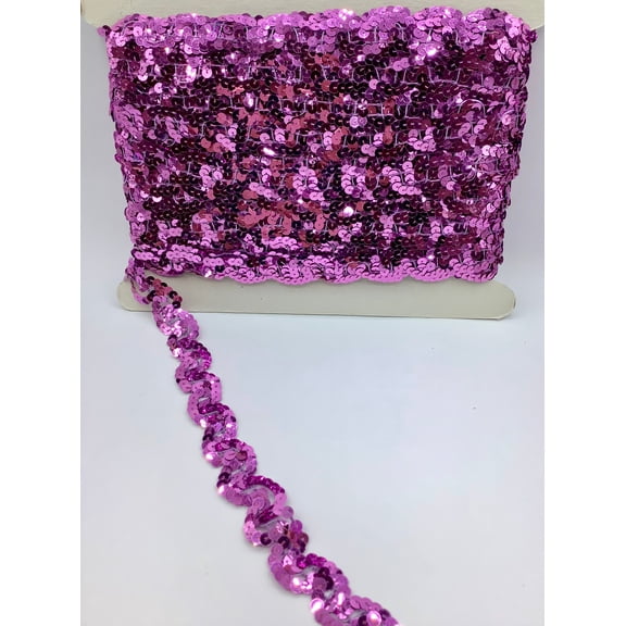 Trimplace Orchid 1" Sequin Trim