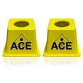 thumbnail image 2 of CornholeAce Cornhole Airmail Box Set - Yellow - Includes 2 Airmail Boxes - Perfect for Cornhole Training and Practice, 2 of 4