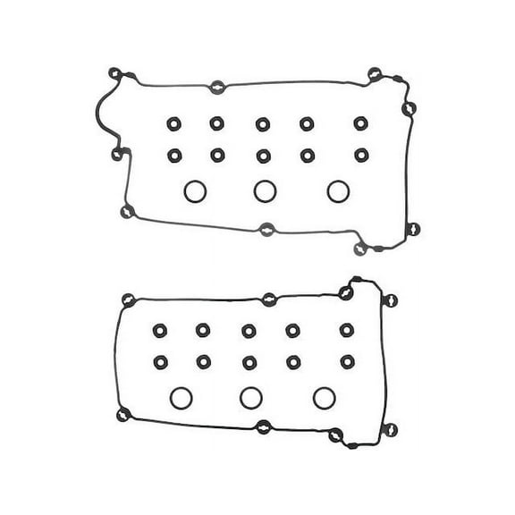 Valve Cover Gasket Set - Compatible with 1995 - 2000 Ford Contour 2.5L V6 1996 1997 1998 1999