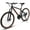 24in +Black, variant on A27301 27.5 Inch Mountain Bike for Adults, Durable High Carbon Steel Frame, Disc Brakes, Stylish Brown Edge Tires, Ideal for Commuting and Outdoor Exploration