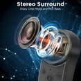thumbnail image 2 of Altavoz Bluetooth VkingMor Mini Clip-On, resistente al agua, 56 g, 2 of 9