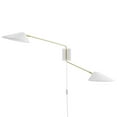 thumbnail image 1 of Journey 2-Light Swing Arm Wall Sconce, 1 of 4