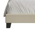 thumbnail image 5 of CraftPorch  Simple Button Tufted Linen Upholstered Bed Light Grey - Twin, 5 of 5