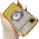 thumbnail image 1 of Compatible con iPhone 17 Air Estuche con purpurina magnética con Magsafe Estuche de diamantes de imitación de lujo con vista de logotipo Chapado en diamante brillante Protección de lente de cámara, 1 of 6
