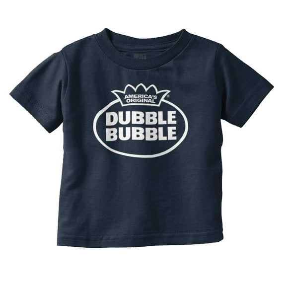 Distressed Dubble Bubble Retro Double Toddler Boy Girl T Shirt Infant Toddler Brisco Brands 12M