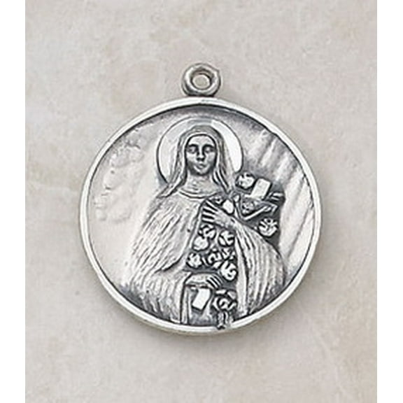 SS337 Sterling St. Teresa Special Devotion Medal