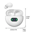 thumbnail image 2 of Euaioeiu Bluetooth 5.4 Sleep Headphones, Wireless Earbuds for Side Sleepers with 10+ Hours Battery Life, Noise Blocking Memory Foam Ear Tips, Comfortable for Sleeping, Travel, and Meditation, 2 of 5