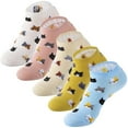 thumbnail image 2 of Women Ankle Socks Cotton - 5 Pairs Cute Cat Socks Casual Socks Short Socks, 2 of 6