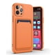thumbnail image 2 of Funda tipo billetera de silicona líquida para iPhone 12 13 mini 11 14 Pro Max, funda con ranura para tarjetero para iPhone XR Xs 8 Plus, funda de bolsillo delgada Tan Jianjun unisex, 2 of 2