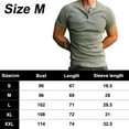 thumbnail image 2 of Men's Shirts Short Sleeve Casual Basic Summer Solid T Shirts - M, 2 of 5