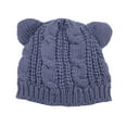 thumbnail image 1 of Minnieouse Gorro de punto para escalada a prueba de frío, gorros de Cable cálidos gruesos, gorros de servicio de larga duración de Material Premium de Sombreros Gris oscuro Minnieouse AP009242-11B, 1 of 6