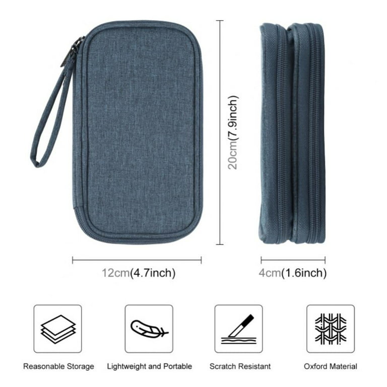 Travel Cables, Chargers & Electronics Organiser Pouch – RoamedUp