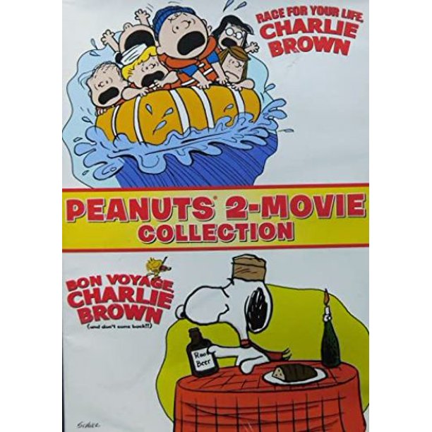 2 Movie Collection Peanuts Race for Your Life Charlie Brown / Bon