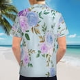 thumbnail image 6 of High Quality Hawaiian Shirts for Men Short Sleeve Aloha Beach Shirt Floral Summer Casual Button Down Shirts Blouses 9VTYXN, 6 of 7