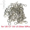 thumbnail image 1 of 50 Uds. Clips para el cuerpo, accesorios, Clip de carcasa de cuerpo de Metal, pestillo de carcasa para Axial Arrma, 1 of 8