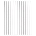 thumbnail image 1 of Unique Bargains 15 Packs 1.1mm x 100mm High Speed Steel (HSS) Round Rod Lathe Bar Stock DIY Tool, 1 of 5