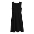 thumbnail image 5 of SROBPTY Summer Dresses for Women Solid Sleeveless, 5 of 5