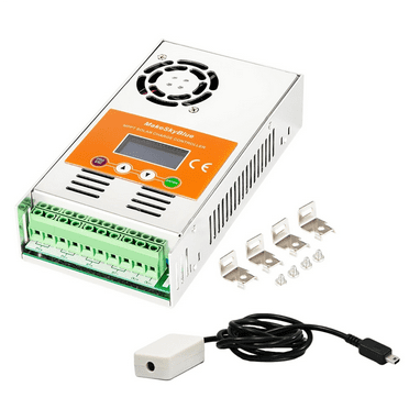 60A-V123 with Wifi Cloud Box MakeSkyBlue Solar Panel MPPT Charge Controller for 12V 24V 48V Lead-Acid Battery