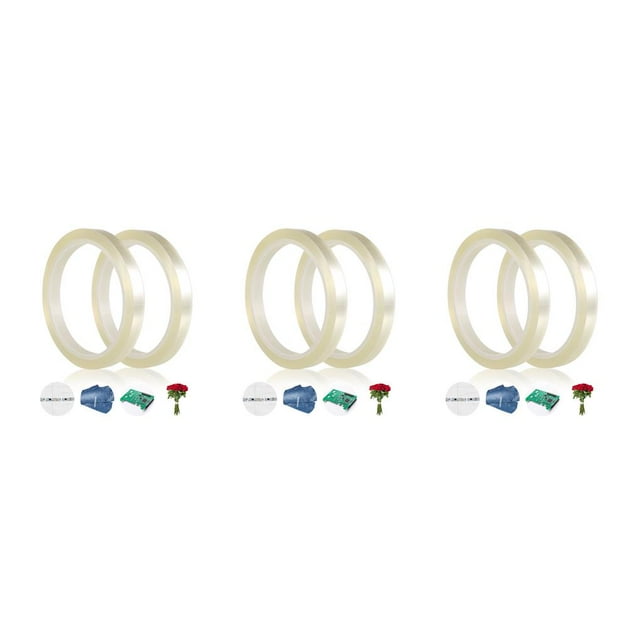jesticaly 2Pcs Insulation Tapes Warning Line Waterproof Positioning Tape Electronics 3Set