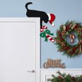 thumbnail image 6 of Velmasee Wooden Christmas Door Frame Corner Decor, Self-Adhesive Cartoon Festive Cutout for Holiday Home Party Decor, 6 of 6