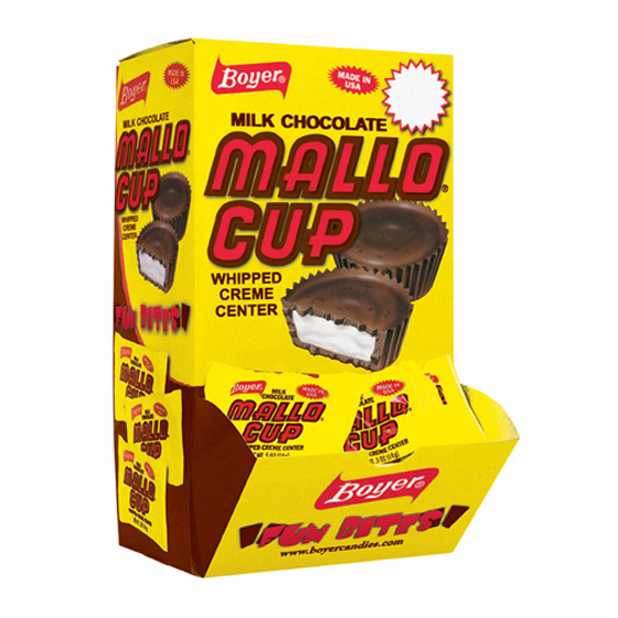 Boyer Candy, Milk Chocolate Mallo Cups, Changemaker, .5 Oz., 60 Ct