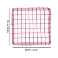 thumbnail image 3 of Koadzawe Premium Waffle Dish Cloths: Highly Absorbent, Super Soft Long Lasting - 100% Cotton Yarn , 13.8"X13.8" Flat Waffle Dish Towel For Cleaning & Drying Dishes, (6-Pcs), Pink, 3 of 7
