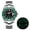 MY-H3-2QZ-blackgreen, variant on Men's Analog Watch Diver 200m Men's Quartz Watch BGW9 Luminous Stainless Steel Bracelet