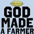 thumbnail image 2 of CafePress - God Made A Farmer Body Suit - Baby Light Bodysuit, Size Newborn - 24 Months, 2 of 4