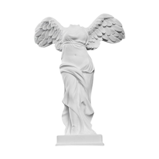 Estatua de la victoria , figura de escritorio, mesa de dormitorio, gabinete de regalo, escultura de resina, figura de diosa griega para sala de e
