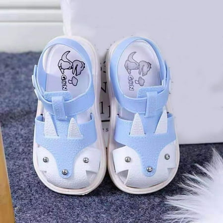 

Aayomet Fashion Kids Children Girls Spring Flower Strap Princess Dance Party Dress Baby Shoes For Kids Size 3 Girls Sandals Blue 7