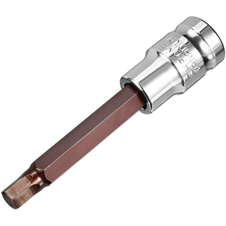 1/2" Drive x H8 (8mm) Hex Bit Socket, S2 Steel Bits, CR-V Sockets 4