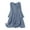 Blue, variant on Winter Dresses for Women Solid Color Crew Neck Back Pleated Pocket Long Sleeve Sweatshirt Midi Dresseas