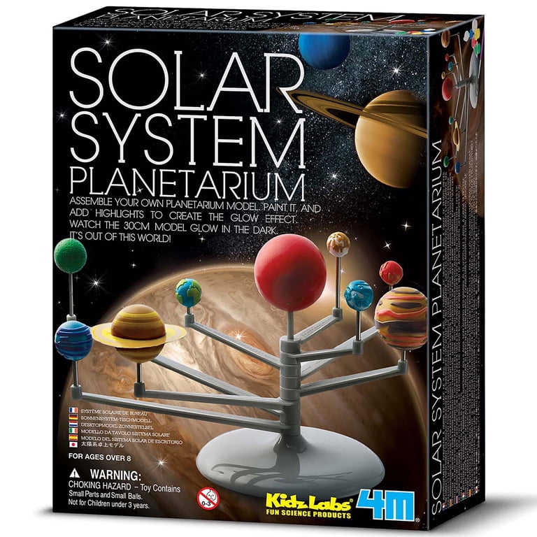 4M Solar System Planetarium, 11.8" Glow-In-Dark Model Kit photo 1