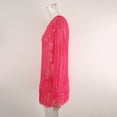 thumbnail image 5 of Riecok Swim Crochet Cover Up Long Sleeve Tassel Hollow out Swimsuit Cover Ups Summer Beach Vacation Outfits, 5 of 8