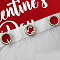thumbnail image 4 of Homewish Boys Girls Romantic Floral Rose Black Out Curtains,Happy Valentine'S Day Curtains Pack of 2 (42x63 Each),Chic Flowers Blossoms Bedroom Curtains,Ultra Soft Home Decor, 4 of 6