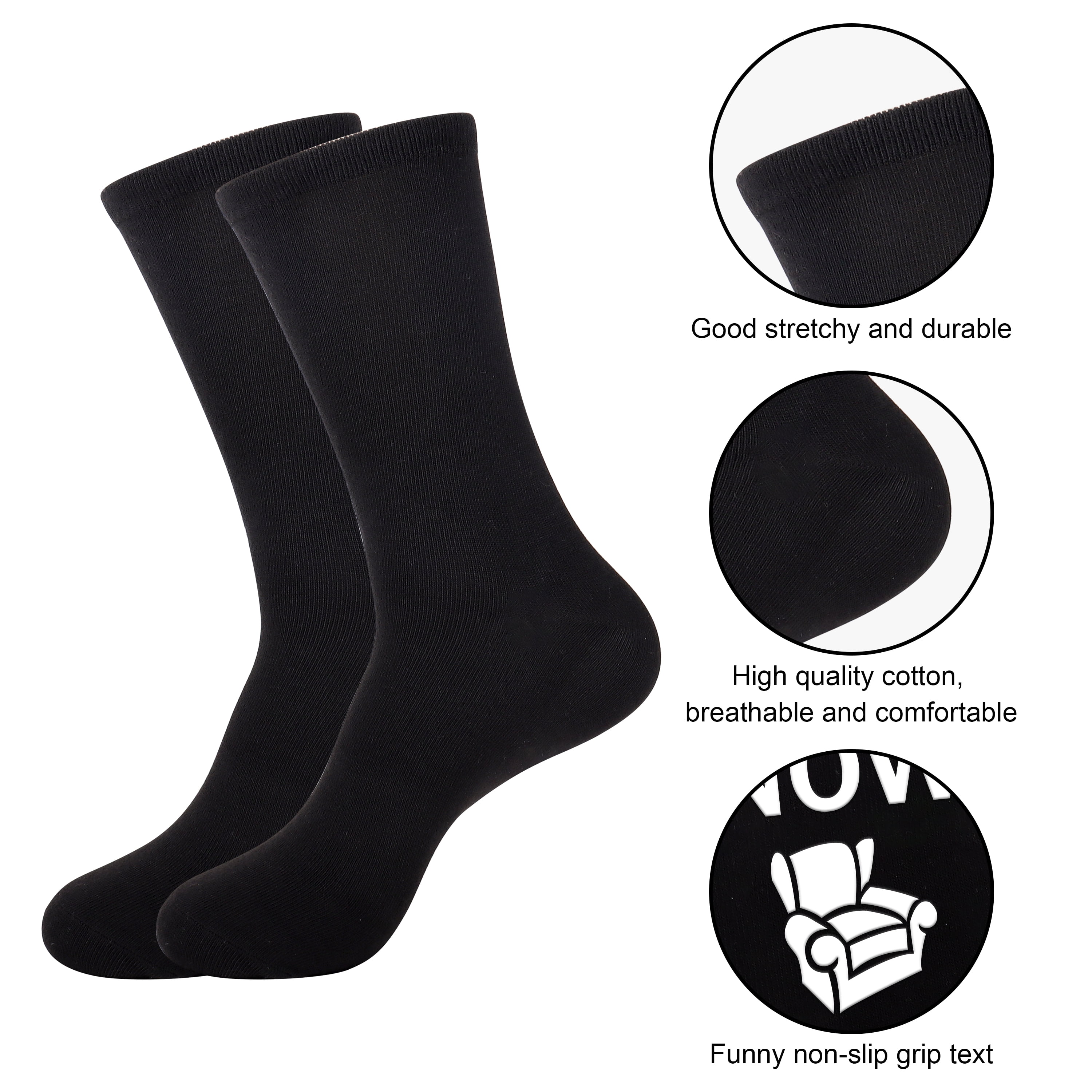 Belloxis Gym Gifts for Men Gym Socks Mens Socks Gifts for Gym Lovers Men  Cozy Socks Comfy Socks Crew Socks for Men Black Socks Cotton Socks Gifts  for Men at  Men's