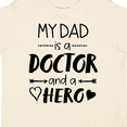 thumbnail image 4 of Inktastic My Dad is a Doctor and a Hero Boys or Girls Toddler T-Shirt, 4 of 5