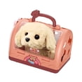 thumbnail image 1 of Casa de cachorro de juguete para niños, casa de mascotas, juguete de peluche, cómoda jaula para mascotas, juguetes eléctricos B, 1 of 9