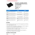 thumbnail image 2 of Fuel Cooler - Compatible with 2007 Chevy Silverado 2500 HD Classic 6.6L V8 LBZ VIN D, 2 of 2