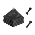 thumbnail image 2 of Garden Patio Sail Canopy Easy to Install Shade Sail for Outdoor Deck Pergola 1mx2m, 2 of 10