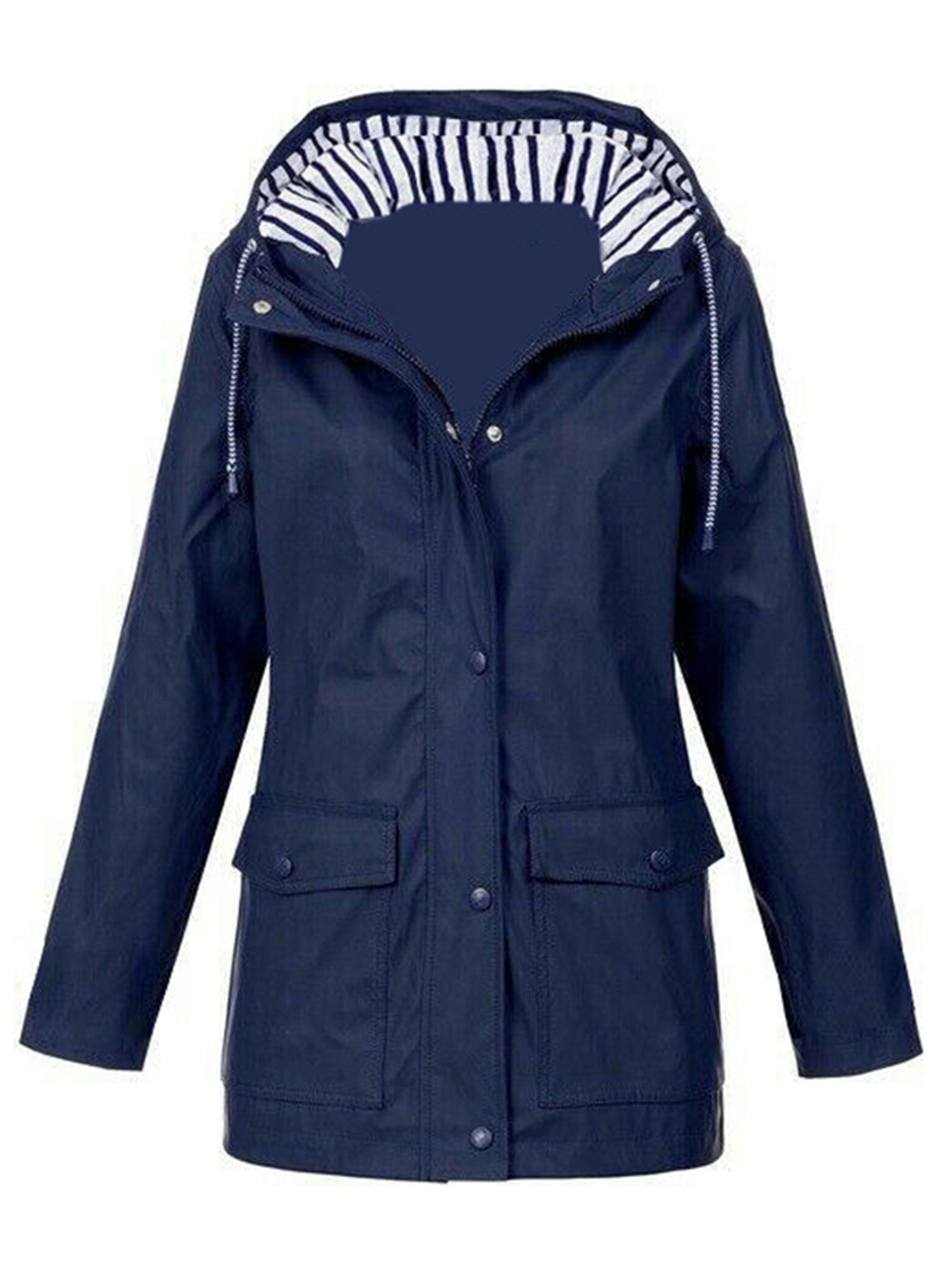 plus size waterproof jacket womens