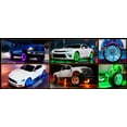 thumbnail image 6 of Nilight 4Pcs 15.5inch Led Wheel Ring Lights RGB with APP and Remote Control Neon Wheel Rim Lights Million Colors w/Turn Signal and Braking Function for Car Van SUV Truck, 6 of 7